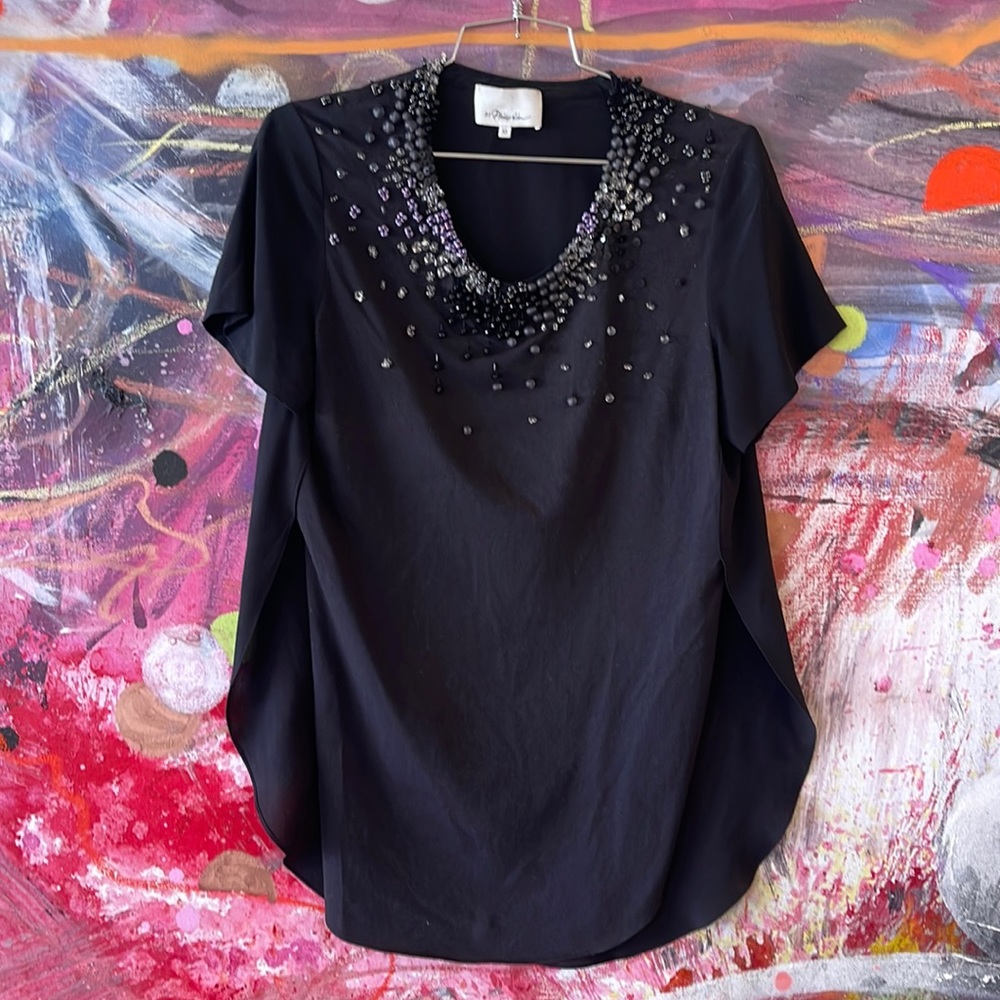 Phillip Lim embellished top XS